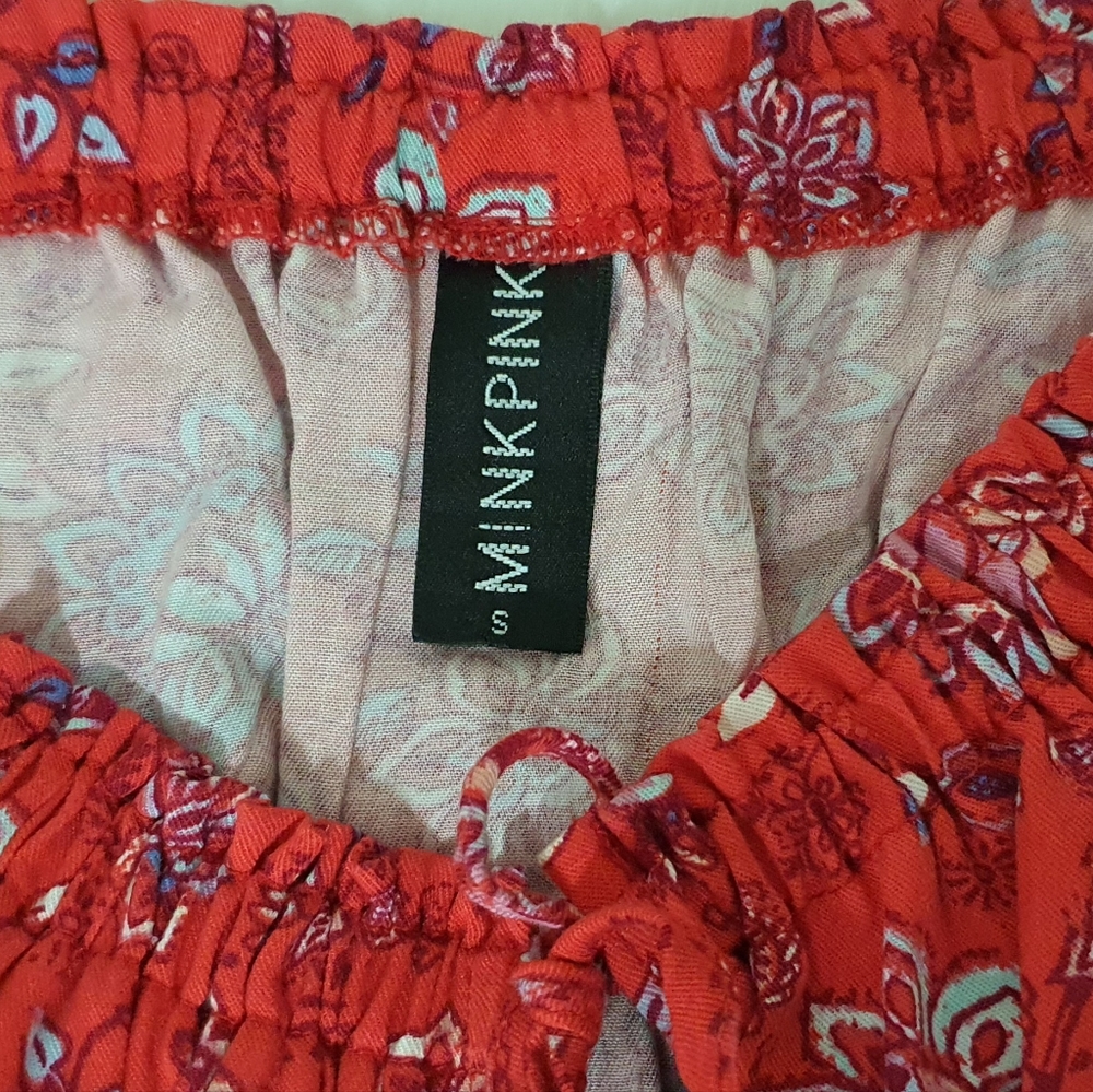 MINKPINK Boho Crop Top - Like New - Picture 8 of 9